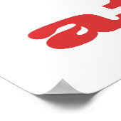 第60誕生日ユーモア（クジラ） ポスター (角)