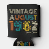 第60誕生日ヴィンテージ威厳がある1972年限定版 缶クーラー (裏面)