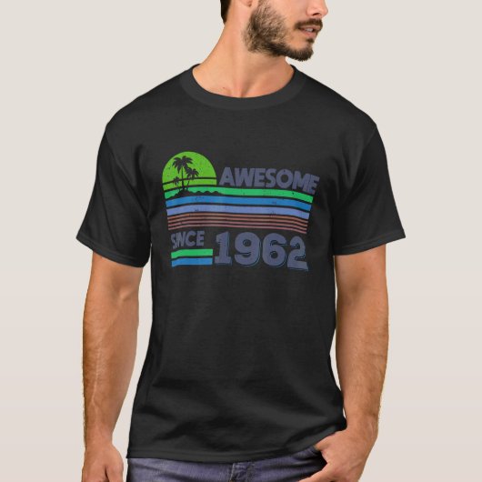 第60誕生日女子1960素晴らし年以降 Tシャツ (正面)