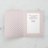 第60誕生日婦人靴 カード (内部)