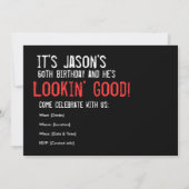 第60誕生日招待状-第10から第6 招待状 (裏面)