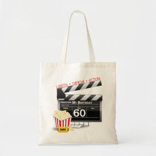 第60誕生日映画テーマ トートバッグ