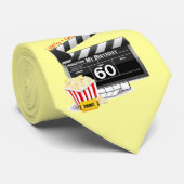 第60誕生日映画テーマ ネクタイ (ロール)