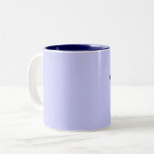 第60誕生日猫のギフト ツートーンマグカップ (正面左)