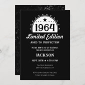 第60誕生日限定版招待状 招待状 (正面/裏面)