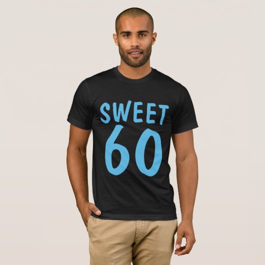 第60誕生日SWEET 60 Tシャツ (正面フル)