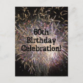 第60誕生祝いはがき インビテーションポストカード (正面)