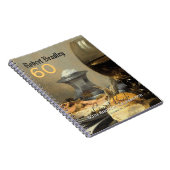 第60誕生祝いカスタマイズ可能ゲストブック ノートブック (右側)