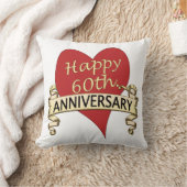 第60。 記念日 クッション (ブランケット)