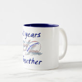 第60。 記念日 ツートーンマグカップ (正面右)