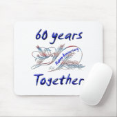 第60。 記念日 マウスパッド (マウス)