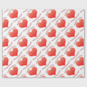 第60。 記念日 ラッピングペーパー (フラット)