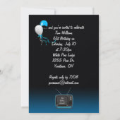 第61回誕生日パーティー 招待状 (裏面)