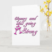 第61年記念日 カード (黄色い花)