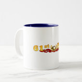 第61 PVIの新しいロゴのマグ ツートーンマグカップ (正面左)