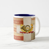 第61 PVI第6 Corpのマグ ツートーンマグカップ (正面右)