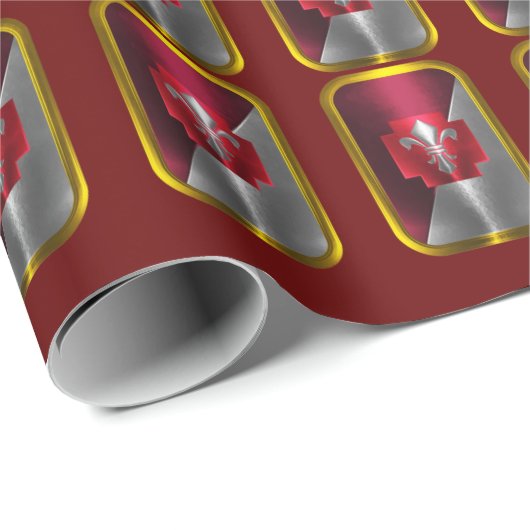 第62旅団「アンド・ステッドフ誇りを持ったァイフ」ラピン ラッピングペーパー (ロールコーナー)