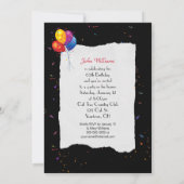 第65回誕生日パーティー 招待状 (裏面)