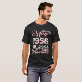 第65回誕生日フローラ生まれ5月1日 Tシャツ (正面フル)