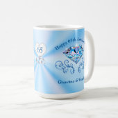 第65祖父母のための結婚記念日のギフト コーヒーマグカップ (正面右)