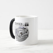 第65誕生日のTシャツおよびギフト モーフィングマグカップ (正面左)