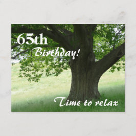 第65誕生日は引用文とまたはパーティーリラックスします 招待状