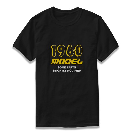 第65誕生日ギフトおもしろいブラックTシャツ Tシャツ