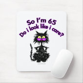 第65誕生日猫 マウスパッド (マウス)