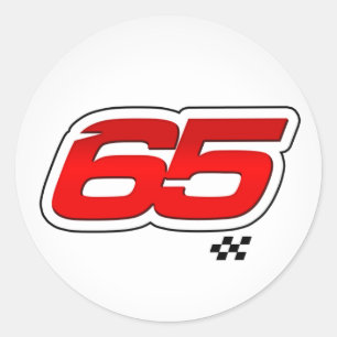 第65 -ステッカー ラウンドシール