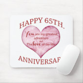 第65。 記念日 マウスパッド (マウス)