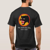 第66歩兵のワイシャツ Tシャツ (裏面)