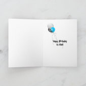 第66誕生日の蝋燭 カード (内部)