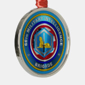 第66軍隊情報旅団クリスマス メタルオーナメント (右)