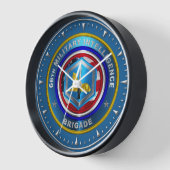 第66軍隊情報旅団 壁時計 (傾斜)