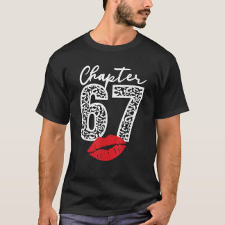 第67章リップハッピーバースデーレオパード67年波 Tシャツ