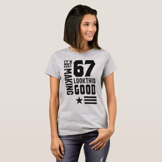 第67誕生日 Tシャツ (正面フル)