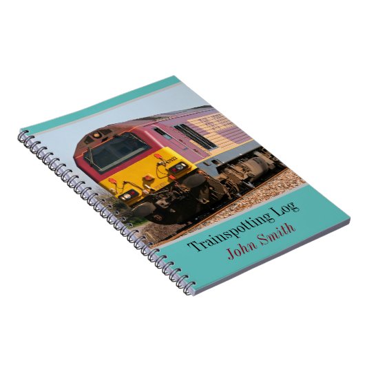 第67類ディーゼル輸送用ロパーソナライズされたグ ノートブック (右側)
