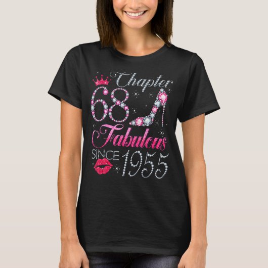 第68章1955年68誕生日以降 Tシャツ (正面)