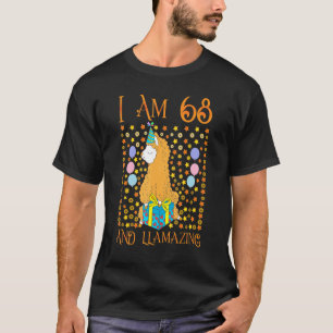 第68誕生日おばあちゃんママ彼女の68年 Tシャツ