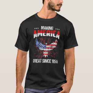 第68誕生日メイキング素晴らし・アメリカ1954年 Tシャツ