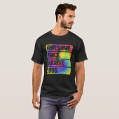 第68誕生日絞り染め1955素晴らし年威厳がある68年以降 Tシャツ (正面フル)