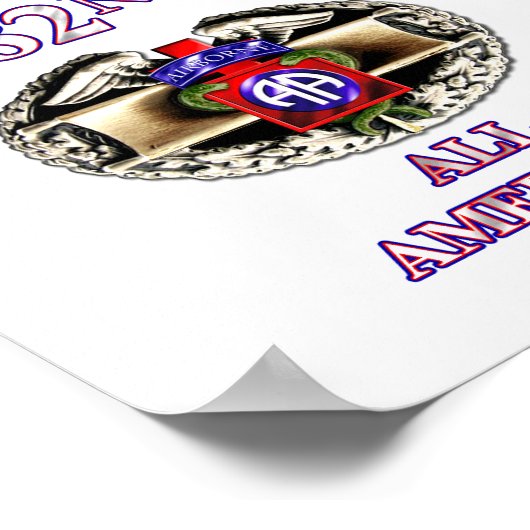 第68W空挺師団 ポスター (角)