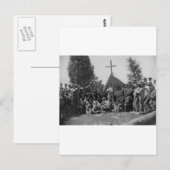 第69ニューヨーク州民兵隊。1861年6月1日 ポストカード (正面/裏面)