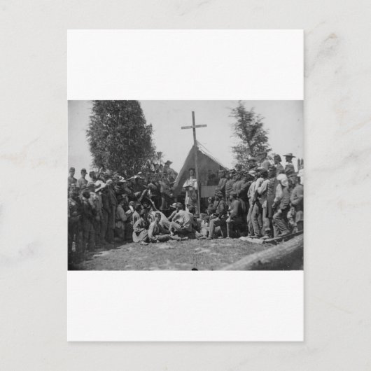 第69ニューヨーク州民兵隊。1861年6月1日 ポストカード (正面)