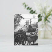 第69回アーマー第25回INFから戦車。Div.,移動 ポストカード (スタンド正面)