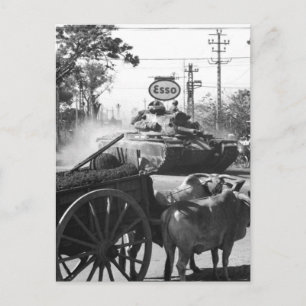 第69回アーマー第25回INFから戦車。Div.，移動 ポストカード