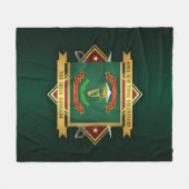 第69回ニューヨークのボランティア歩兵 フリースブランケット (正面(横))