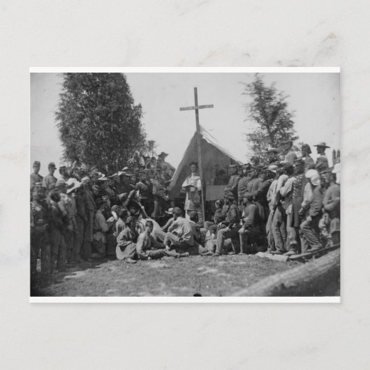 第69回ニューヨーク州民兵。1861年6月1日 ポストカード (正面)