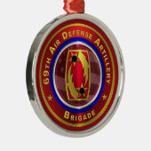 第69回航空防衛砲兵旅団クリスマス メタルオーナメント (右)