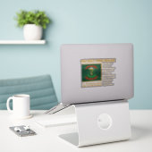 第69連隊，アイルランド旅団(BH) シール (デスク上のノートパソコン)